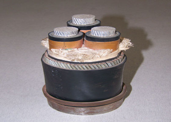 3 tensão de cabo neutro concêntrico do núcleo 3x6AWG 3x8AWG baixa